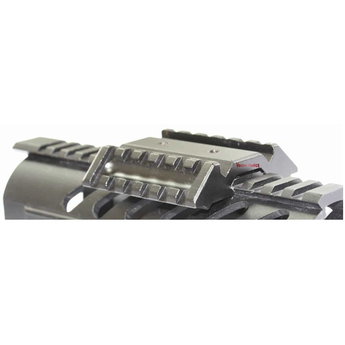 Tactical Dual 45° Offset Picatinny Rail Mount