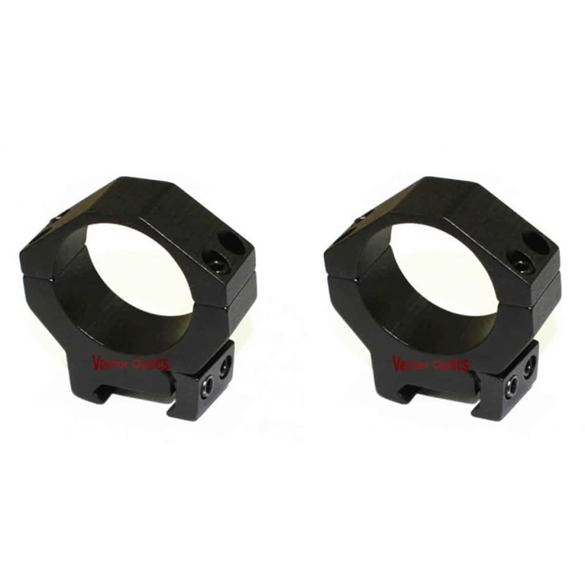34mm Tactical Low Picatinny Mount Rings