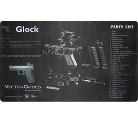 Glock Gun Cleaning Bench Mat
