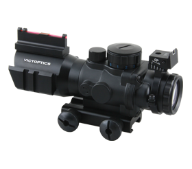 Victoptics C1 Fiber Sight 4x32 Prism Riflescope