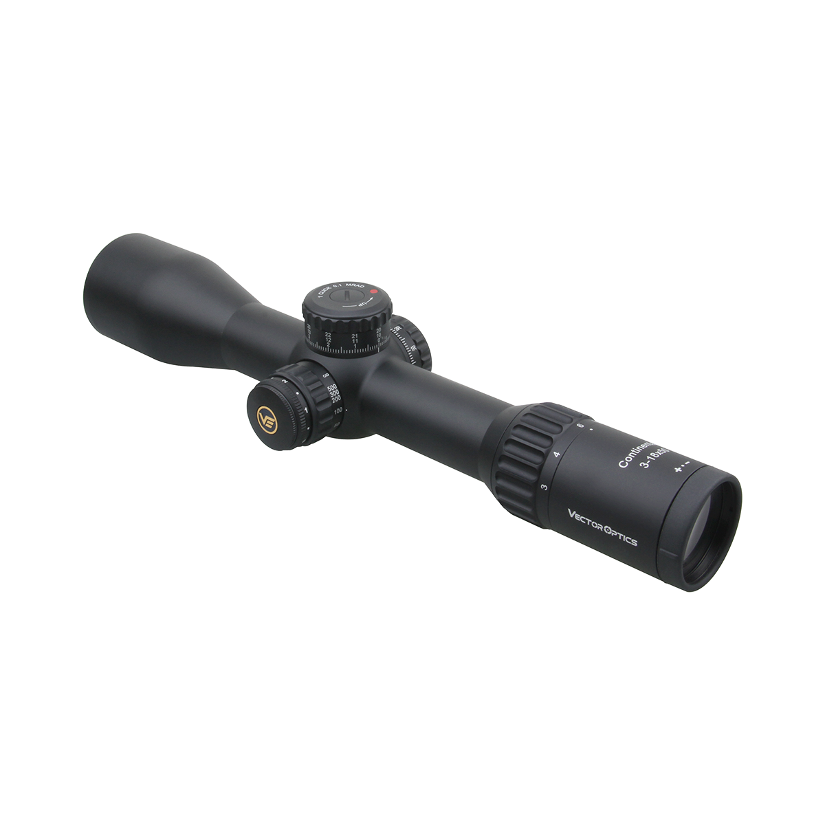 34mm Continental 3-18x50 FFP Riflescope