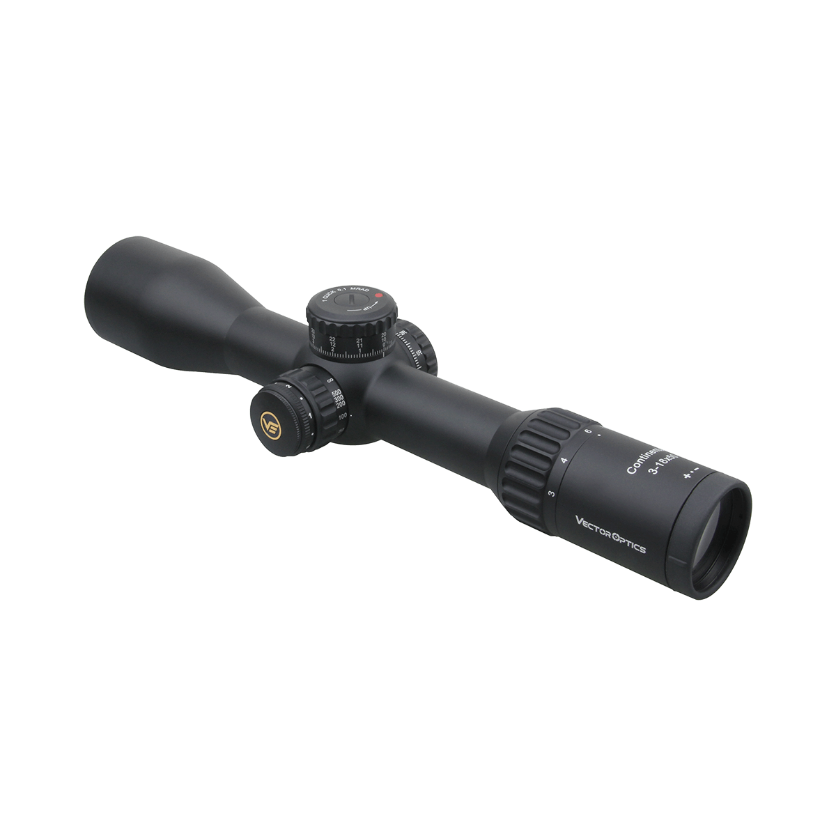 34mm Continental x6 3-18x50 VCT FFP Riflescope