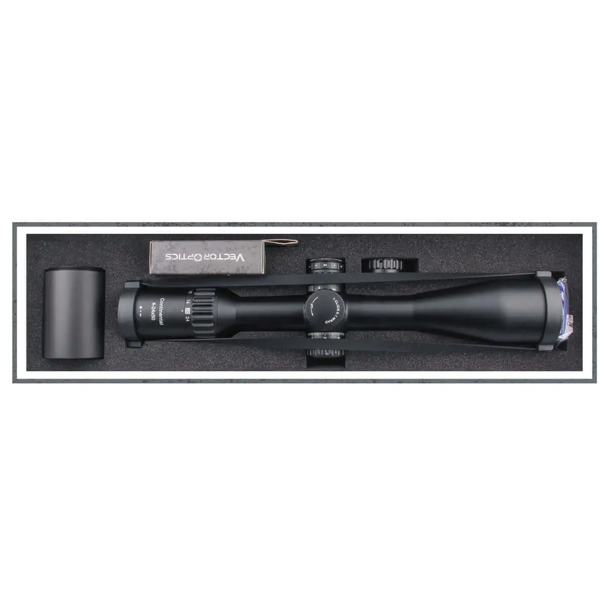 Continental x6 4-24x50 SFP Tactical Lock Riflescope