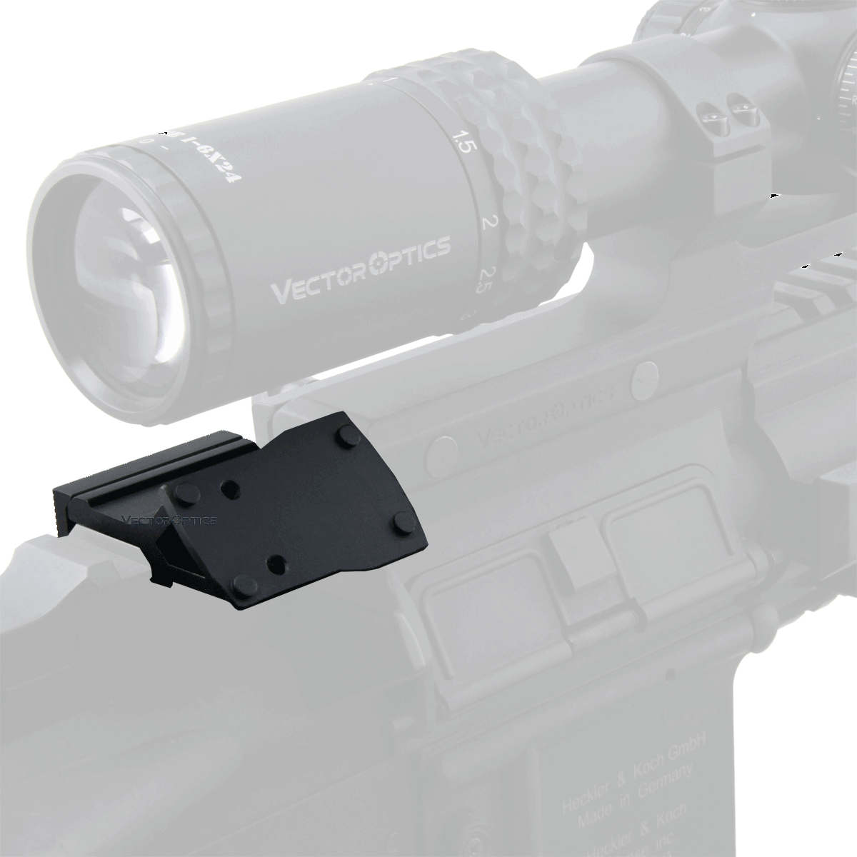 MAG Red Dot Sight Offset Picatinny Mount