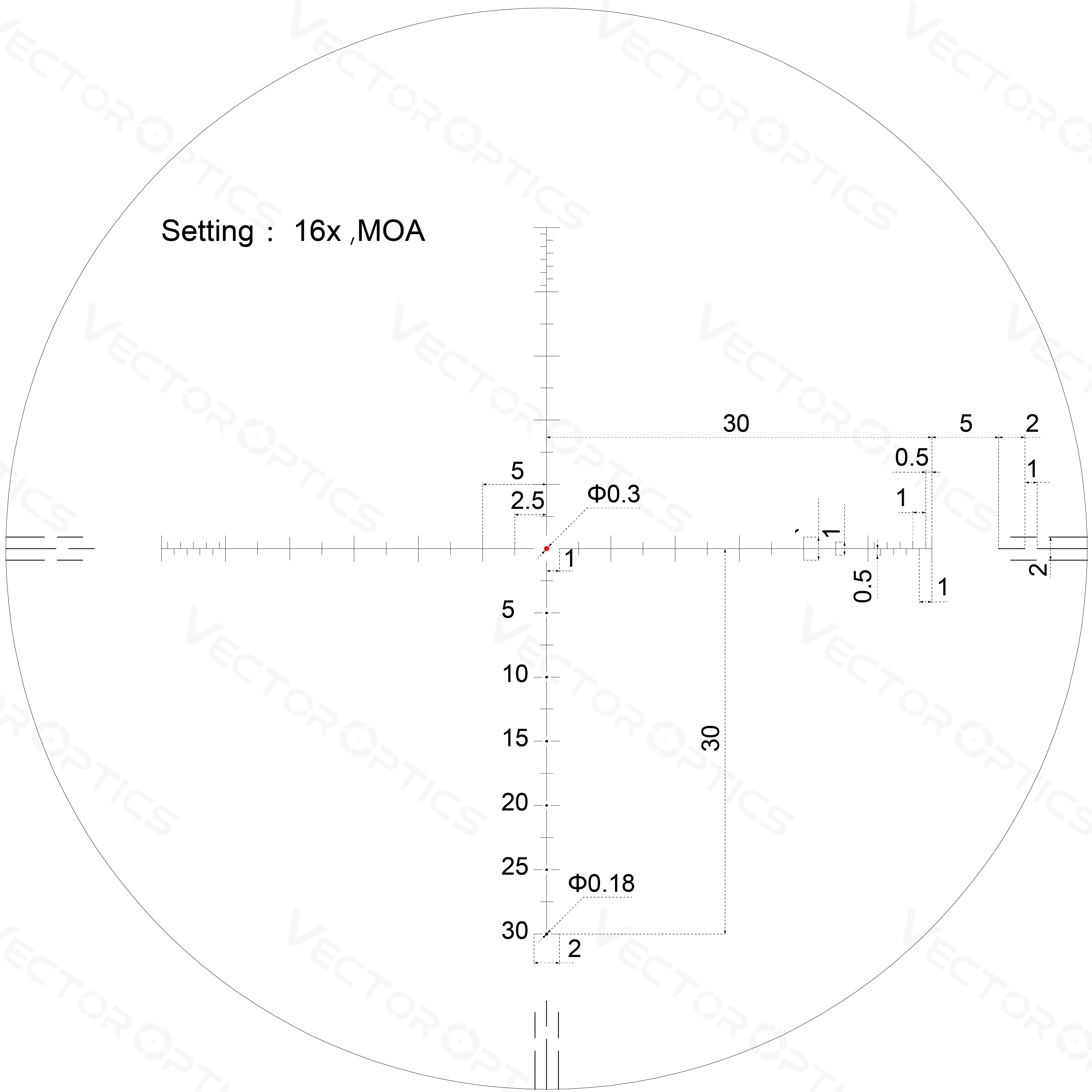 Orion 4-16x44 MAX Riflescope