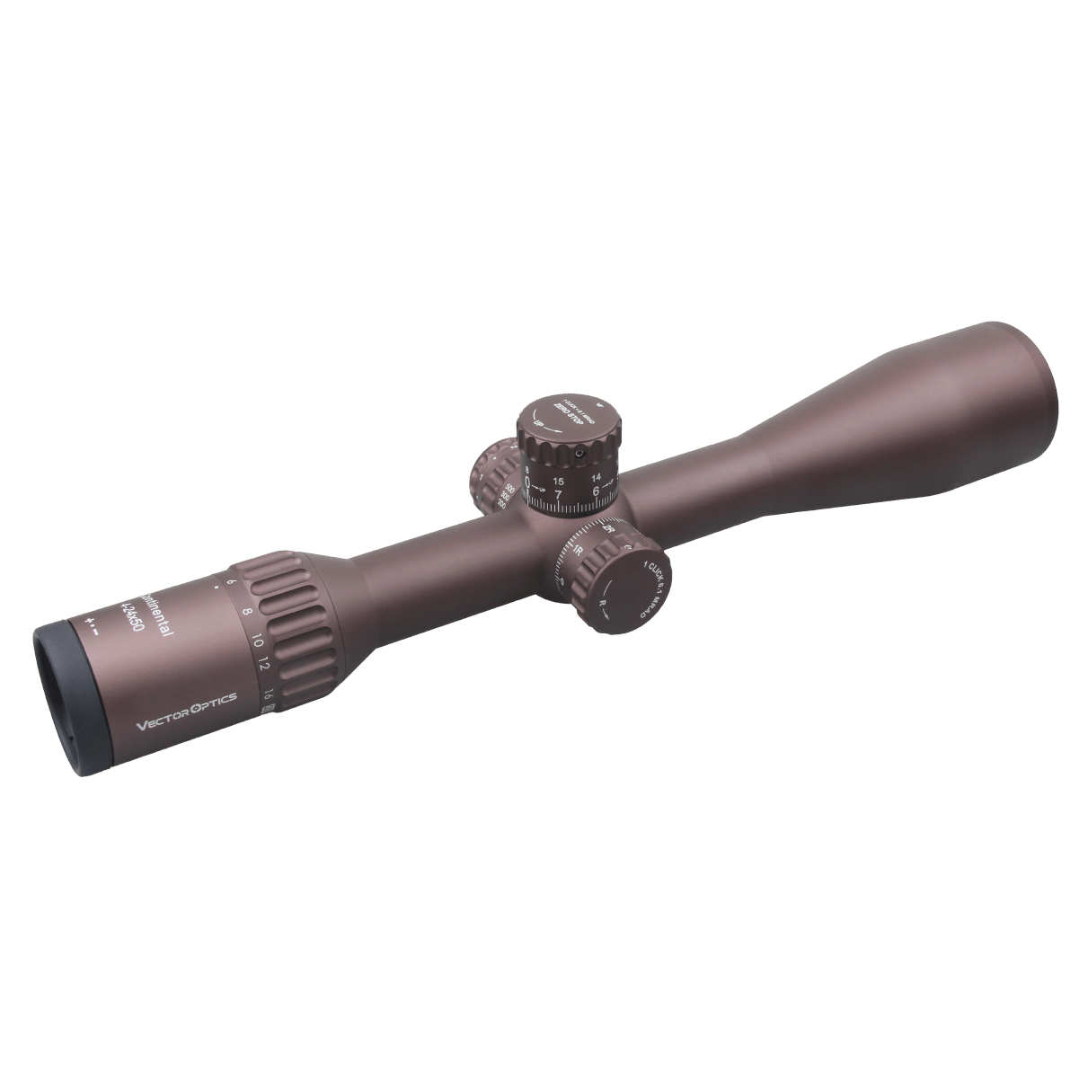 Continental x6 4-24x50 Tactical Riflescope FDE