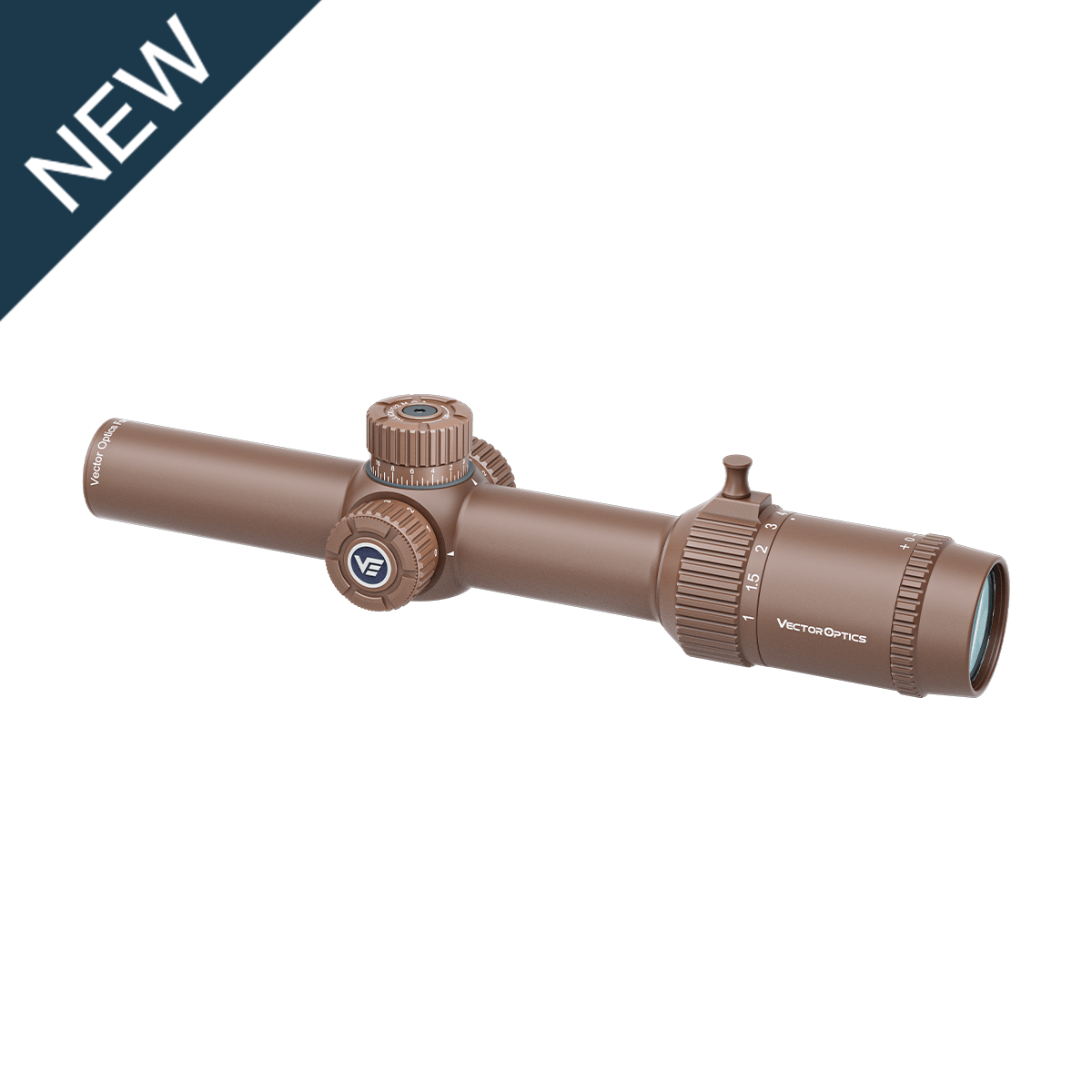 Forester 1-8x24 SFP FDE Rifle Scope