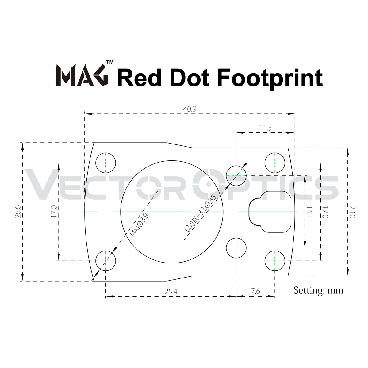 Frenzy-S 1x17x24 MIC Red Dot Sight FDE tech parameter