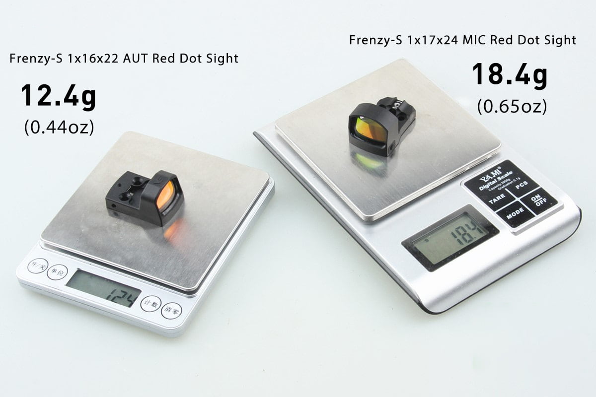 Frenzy-S 1x16x22 AUT  FDE Weight Parameter