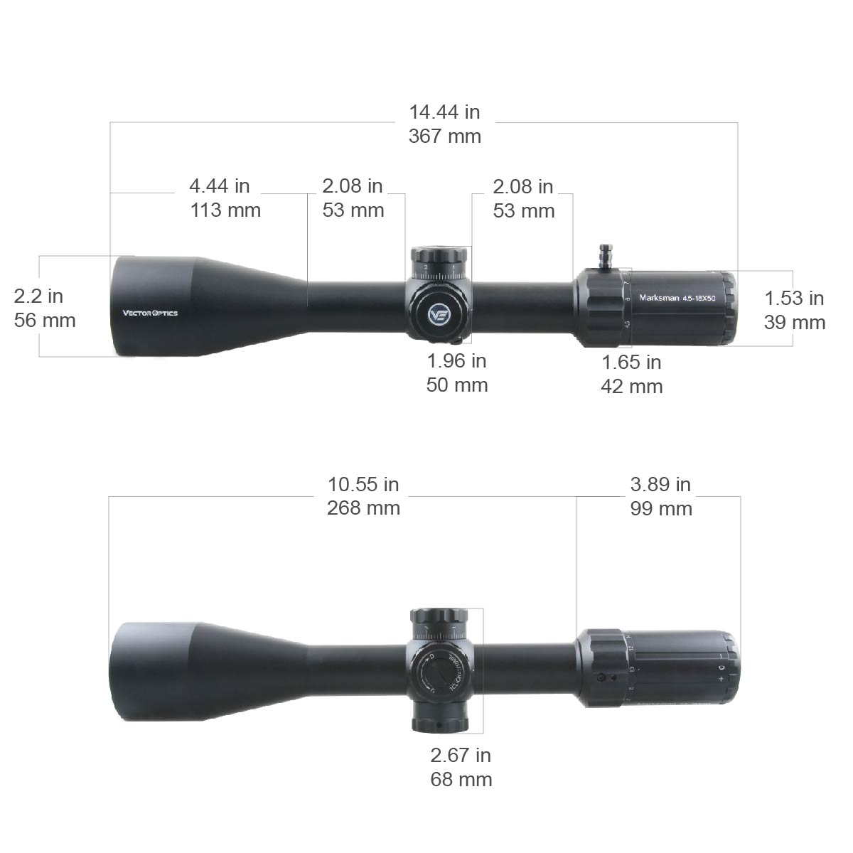 ベクターオプティクス ライフルスコープ Marksman 4.5 Vector Optics