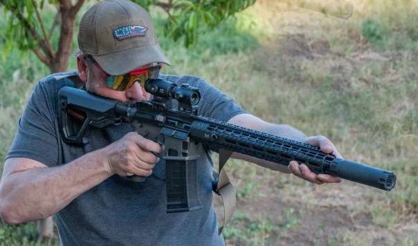 Dark Storm Industries DS-25 MFR with the Paragon combo