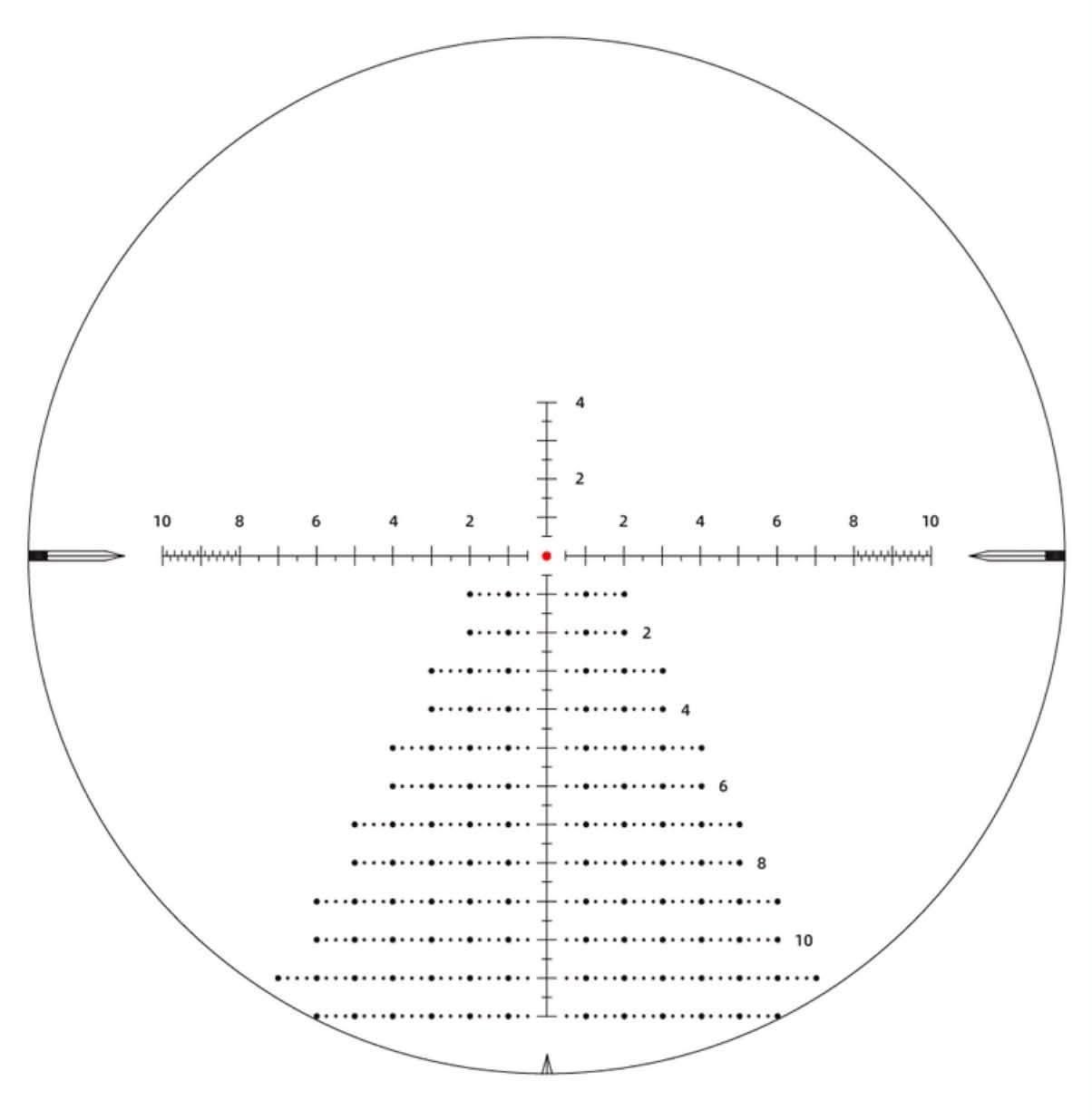 VVE-1 first focal plane Christmas Tree reticle of the Veyron GenII 4-16x44 HD CTR FFP Rifle Scope VVE-1 first focal plane Christmas Tree reticle of the Veyron GenII 4-16x44 HD CTR FFP Rifle Scope