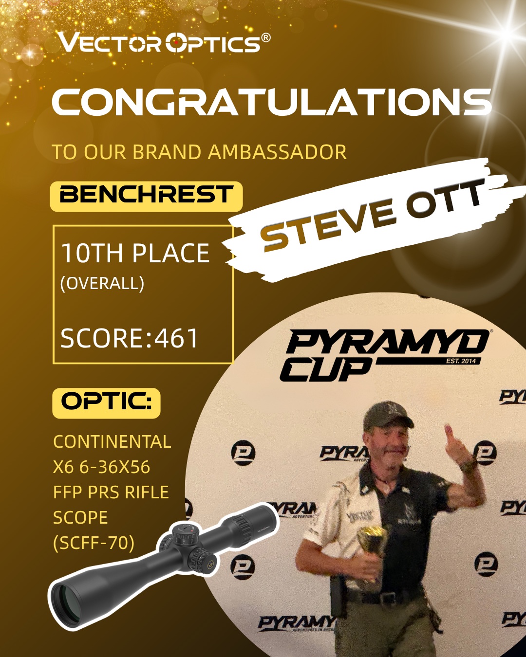 Steve Ott at the Pyramyd AIR Cup 2026